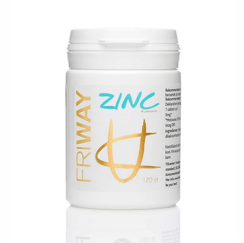Friway Zinc 120 tabletter - Naturshopen.se