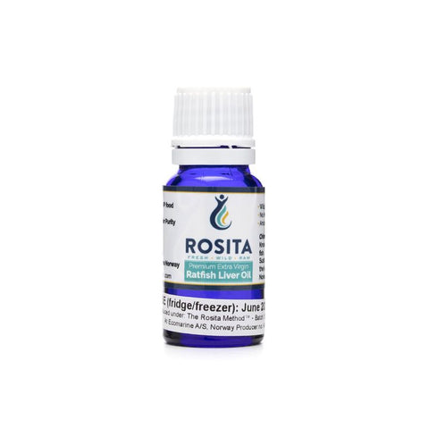 Rosita Ratfish Liver Oil 10ml - Naturshopen.se