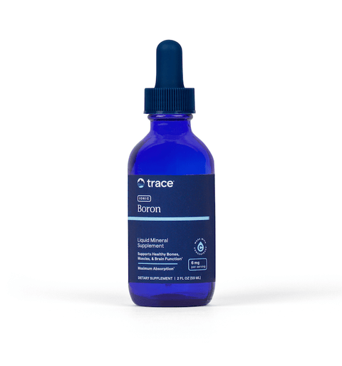 Trace Minerals Liquid Ionic Boron 6mg - Naturshopen.se