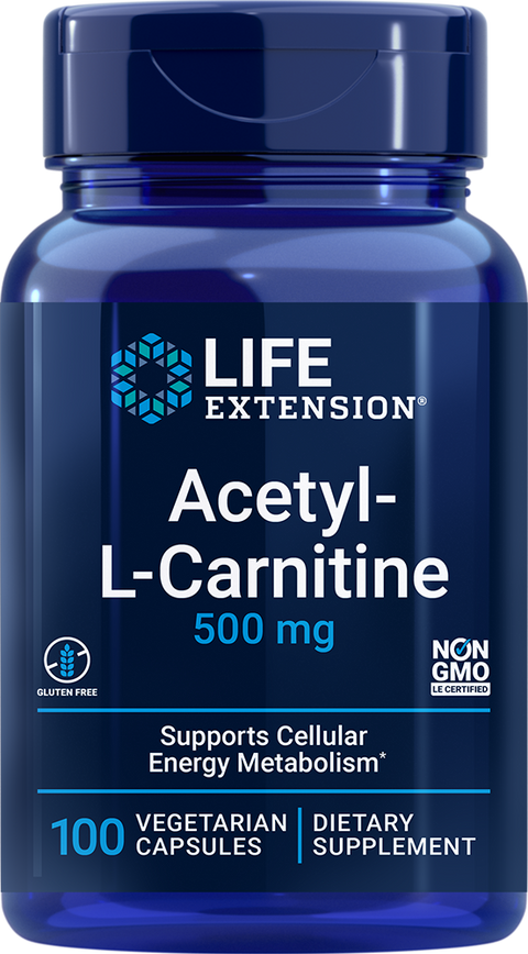 Life Extension  Acetyl-L-Carnitine 100 Capsules