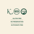 Great Lakes Wellness Grass-Fed Beef Gelatin – certifieringar: Kosher, Keto, Paleo, Non-GMO