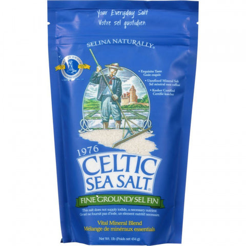 Celtic Sea Salt Finely ground 454 grams 