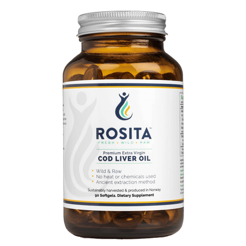 Rosita Extra Virgin Cod Liver Oil 90 Capsules