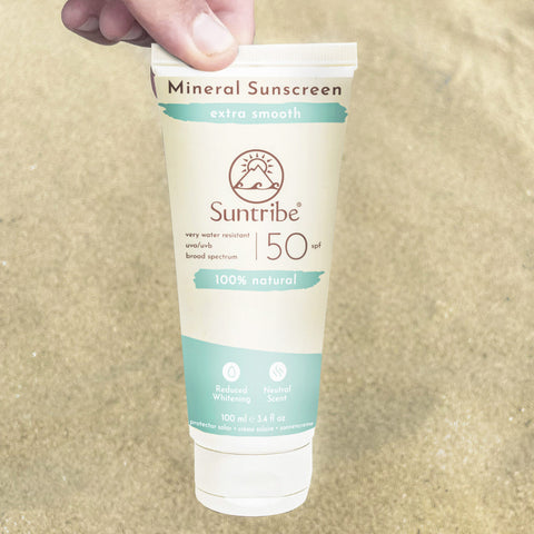 Suntribe Active Natural Mineral Sunscreen SPF 50