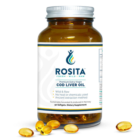 Rosita Extra Virgin Cod Liver Oil 90 Capsules