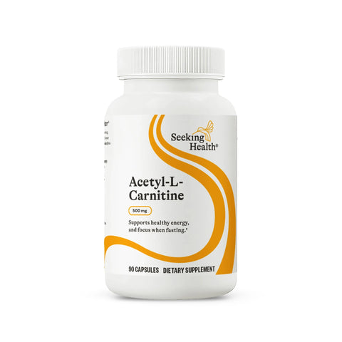 Seeking Health Acetyl - L - Carnitine - 90 Kapslar - Naturshopen.se