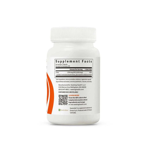 Seeking Health L - Methylfolate (tidigare L - 5 - MTHF) - Naturshopen.se