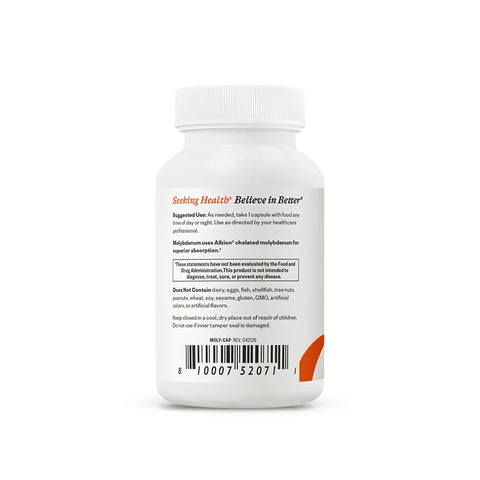 Seeking Health Molybden 500mcg - Naturshopen.se
