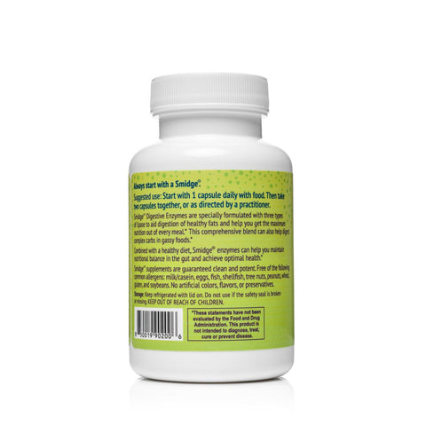 Smidge Digestive Enzymes 120 kapslar